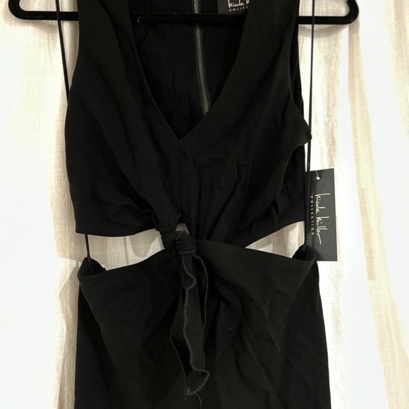 Nicole miller black evening gown - Picture 3 of 5